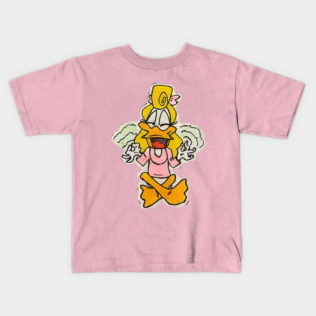 Shirley McLoon Kids T-Shirt by Does the word ‘Duh’ mean anything to you?